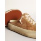 Women's Space-Star Sabot in tobacco-colored suede with perforated star Women's Space-Star Sabot in tobacco-colored suede with perforated star