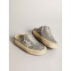 Women's Space-Star Sabot in glitter with ice-gray star and tab Women's Space-Star Sabot in glitter with ice-gray star and tab