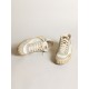 Women’s Mid Star sneakers with ice-gray suede inserts and white leather star Women’s Mid Star sneakers with ice-gray suede inserts and white leather star
