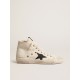 Francy Penstar in canvas with black star and red stitching Francy Penstar in canvas with black star and red stitching