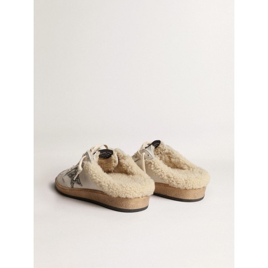 Ball Star Sabots with glitter star and shearling lining Ball Star Sabots with glitter star and shearling lining