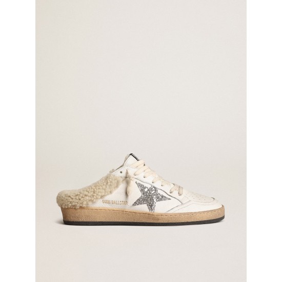 Ball Star Sabots with glitter star and shearling lining Ball Star Sabots with glitter star and shearling lining