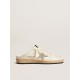 Ball Star Sabots in nappa leather with ice-gray suede star Ball Star Sabots in nappa leather with ice-gray suede star