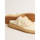 Ball Star Sabots LTD with beige leather star and raffia trim Ball Star Sabots LTD with beige leather star and raffia trim