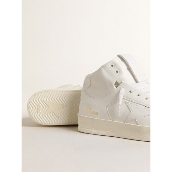 Women’s bio-based Mid-Stardan with white star and heel tab Women’s bio-based Mid-Stardan with white star and heel tab