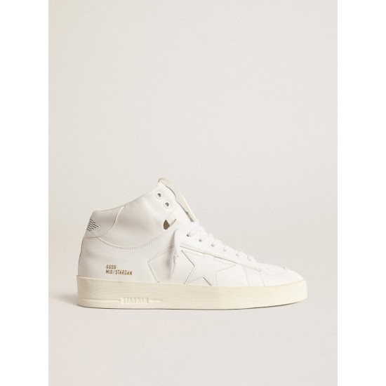 Women’s bio-based Mid-Stardan with white star and heel tab Women’s bio-based Mid-Stardan with white star and heel tab