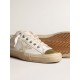 V-Star sneakers with leather star and beige shearling lining V-Star sneakers with leather star and beige shearling lining