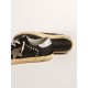 Women’s Super-Star in black leather and suede with silver studs Women’s Super-Star in black leather and suede with silver studs