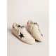 Women's Super-Star LTD in nappa with blue glitter star and red heel tab Women's Super-Star LTD in nappa with blue glitter star and red heel tab