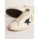 Women's Super-Star LTD in nappa with blue glitter star and red heel tab Women's Super-Star LTD in nappa with blue glitter star and red heel tab