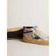 Mid Star LAB in pony skin and mesh with black star and studded flash Mid Star LAB in pony skin and mesh with black star and studded flash