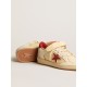 Women’s Ball Star LAB in cream-colored nappa with red suede star Women’s Ball Star LAB in cream-colored nappa with red suede star