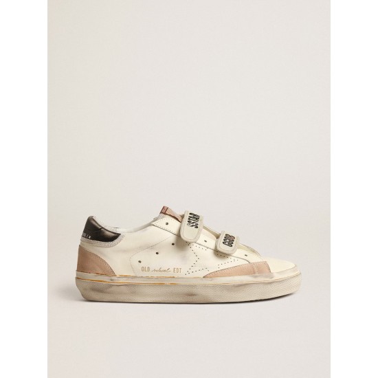 Old School LTD with perforated star and black leather heel tab Old School LTD with perforated star and black leather heel tab