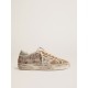 Hi Star LTD in bronze jacquard fabric with ice-gray suede star Hi Star LTD in bronze jacquard fabric with ice-gray suede star