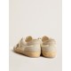 Women’s Super-Star LAB in nylon with dove-gray star and ice-gray suede inserts Women’s Super-Star LAB in nylon with dove-gray star and ice-gray suede inserts