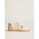 Women’s Super-Star LAB in nylon with dove-gray star and ice-gray suede inserts Women’s Super-Star LAB in nylon with dove-gray star and ice-gray suede inserts