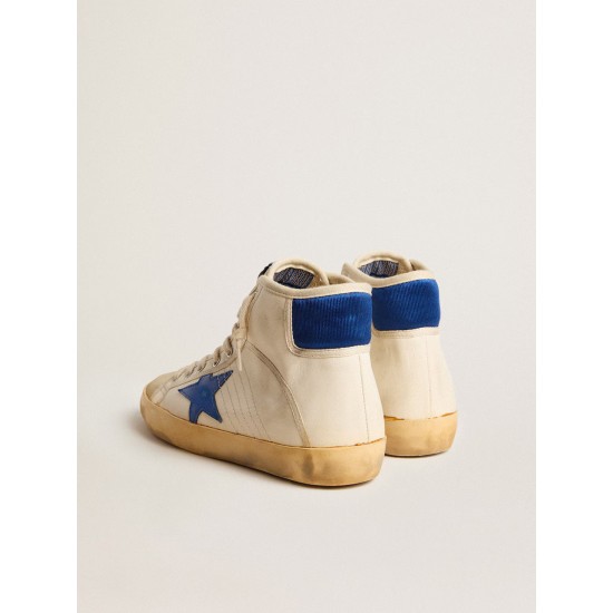 Women’s Francy Penstar LAB in nappa leather with blue star and nylon heel tab Women’s Francy Penstar LAB in nappa leather with blue star and nylon heel tab