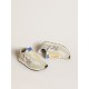 Women’s Marathon with white nylon upper and silver star Women’s Marathon with white nylon upper and silver star