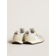 Women’s Marathon with white nylon upper and silver star Women’s Marathon with white nylon upper and silver star