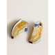Women’s Marathon with yellow nylon upper and orange star Women’s Marathon with yellow nylon upper and orange star