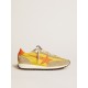 Women’s Marathon with yellow nylon upper and orange star Women’s Marathon with yellow nylon upper and orange star