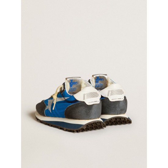 Women’s Marathon with blue nylon upper and white star Women’s Marathon with blue nylon upper and white star