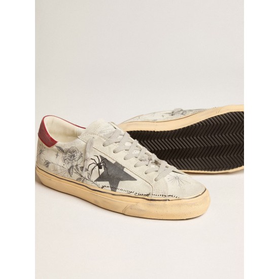 HAUS of Dreamers exclusive women’s Super-Star in ice gray crust leather HAUS of Dreamers exclusive women’s Super-Star in ice gray crust leather