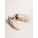 Women’s Ball Star Pro in optical white leather with rubber inserts Women’s Ball Star Pro in optical white leather with rubber inserts