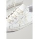 Superstar faux pearl-embellished distressed leather sneakers Superstar faux pearl-embellished distressed leather sneakers