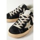 Superstar distressed leather-trimmed suede sneakers Superstar distressed leather-trimmed suede sneakers