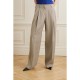 Wool-gabardine wide-leg pants Wool-gabardine wide-leg pants