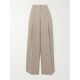 Wool-gabardine wide-leg pants Wool-gabardine wide-leg pants