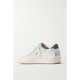 Ball Star distressed calf hair and canvas-trimmed leather sneakers Ball Star distressed calf hair and canvas-trimmed leather sneakers