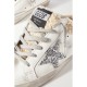 Superstar Sabot shearling-lined distressed glittered leather slip-on sneakers Superstar Sabot shearling-lined distressed glittered leather slip-on sneakers
