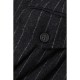Journey pinstriped wool-blend flannel wide-leg pants Journey pinstriped wool-blend flannel wide-leg pants