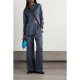 Journey studded satin-jacquard wide-leg pants Journey studded satin-jacquard wide-leg pants