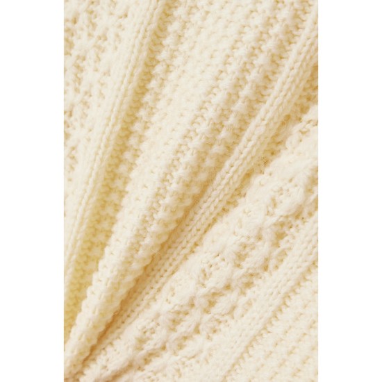 Embroidered knitted wool maxi dress Embroidered knitted wool maxi dress