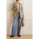 Journey double-breasted wool-jacquard blazer Journey double-breasted wool-jacquard blazer