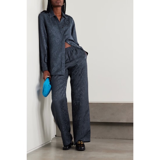Journey satin-jacquard shirt Journey satin-jacquard shirt