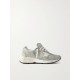 Dad-Star distressed leather-trimmed mesh and suede sneakers Dad-Star distressed leather-trimmed mesh and suede sneakers