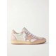 Ball Star distressed leather sneakers Ball Star distressed leather sneakers