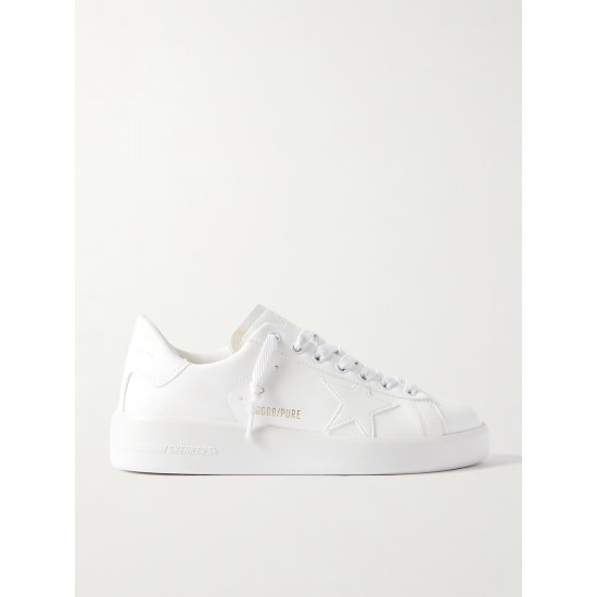 Purestar faux leather sneakers Purestar faux leather sneakers