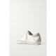 Super-Star distressed leather and suede sneakers Super-Star distressed leather and suede sneakers