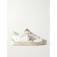 Super-Star distressed leather and suede sneakers Super-Star distressed leather and suede sneakers