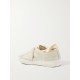 Superstar crystal-embellished distressed leather sneakers Superstar crystal-embellished distressed leather sneakers