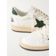 Ballstar glittered distressed leather sneakers Ballstar glittered distressed leather sneakers