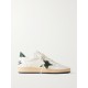 Ballstar glittered distressed leather sneakers Ballstar glittered distressed leather sneakers