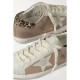 Super-Star distressed calf hair-trimmed nubuck and suede sneakers Super-Star distressed calf hair-trimmed nubuck and suede sneakers