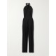 Journey cutout wool-gabardine halterneck jumpsuit Journey cutout wool-gabardine halterneck jumpsuit