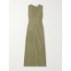 Journey embellished twill midi dress Journey embellished twill midi dress
